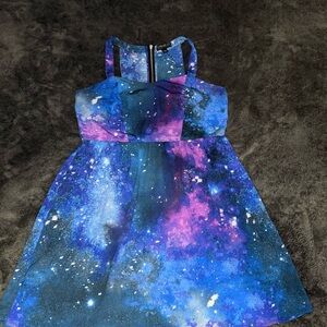 Galaxy Skater Dress